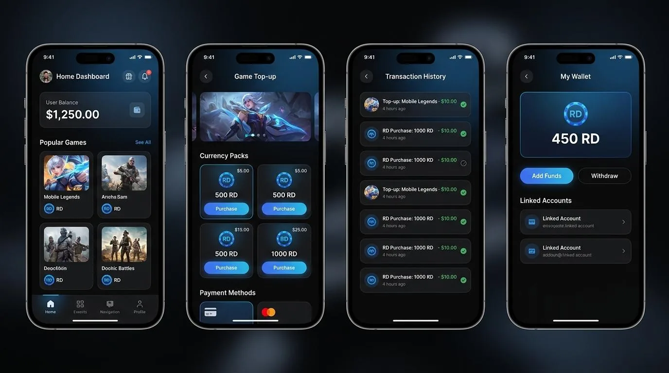 Gameplay Royal Dream dengan chip gold dari Royal Dream Topup Prima